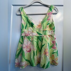 Lilly Pulitzer floral shirt